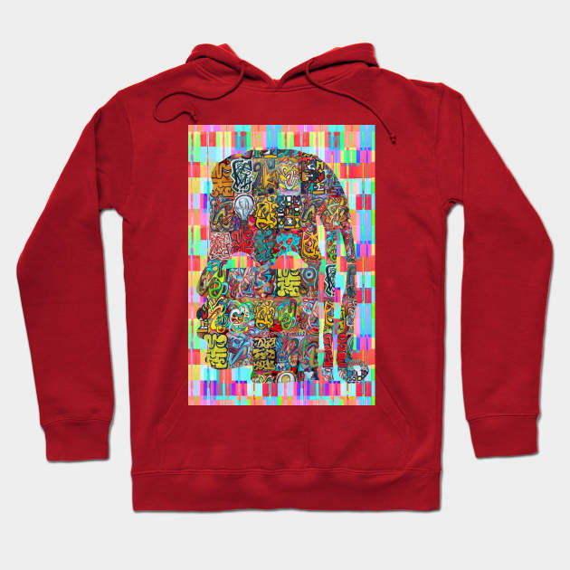 Graffiti digital Hoodie by diegomanuel